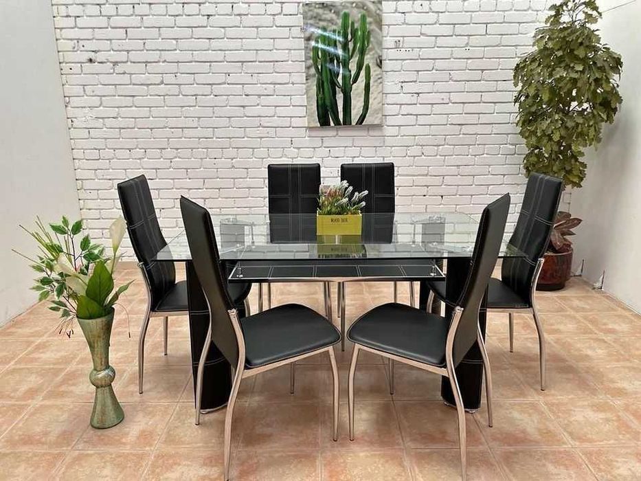 PROMOÇÃO! Mesa jantar + 6 cadeiras ENTREGA GRATIS