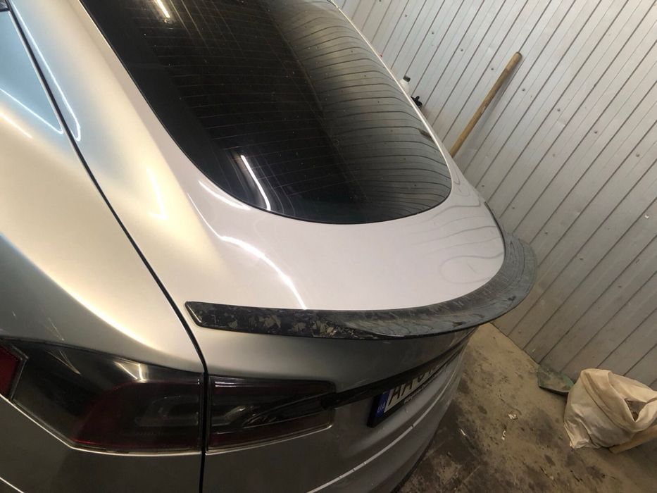 Tesla s псевдо псевдорест бампер рестайл