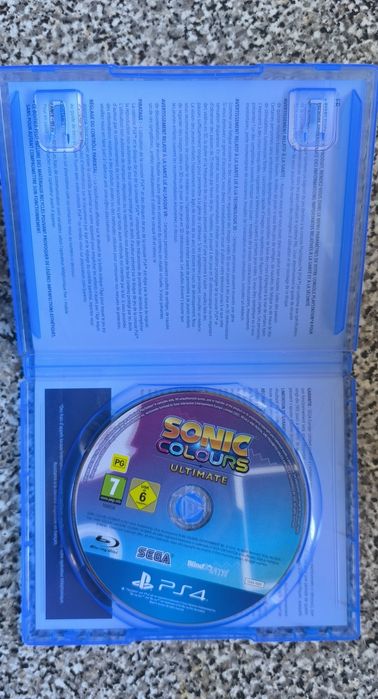Sonic colours PlayStation 4