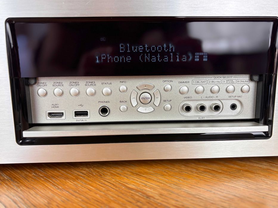 Amplituner Denon AVR-X4100W 7.2 czarny, srebrny