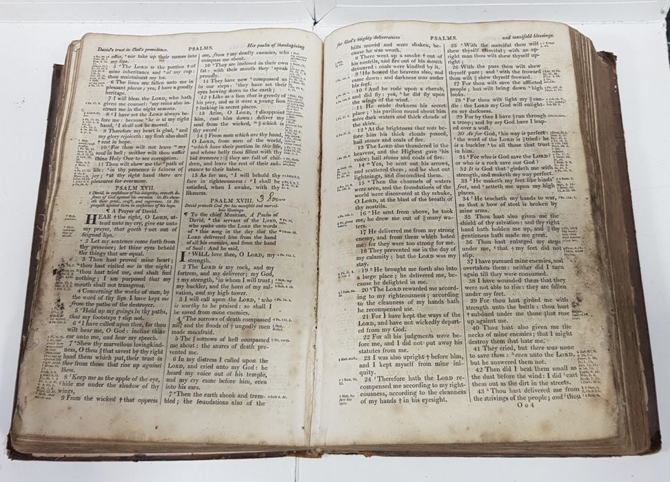 Антикварная книга "HOLY BIBLE" 25/16.5/6.5cm