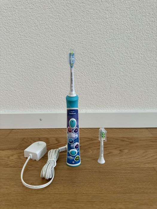 Дитяча електрична зубна щітка PHILIPS Sonicare . Голуба та рожева