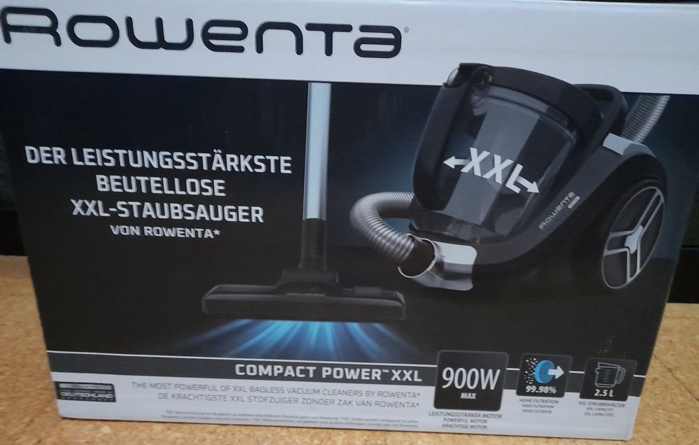 Aspirador Rowenta xxl sem saco Novo