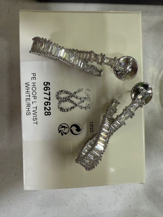 Сережки Swarovski Huperbola