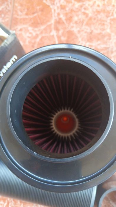 Filtro de ar lavável e de rendimento