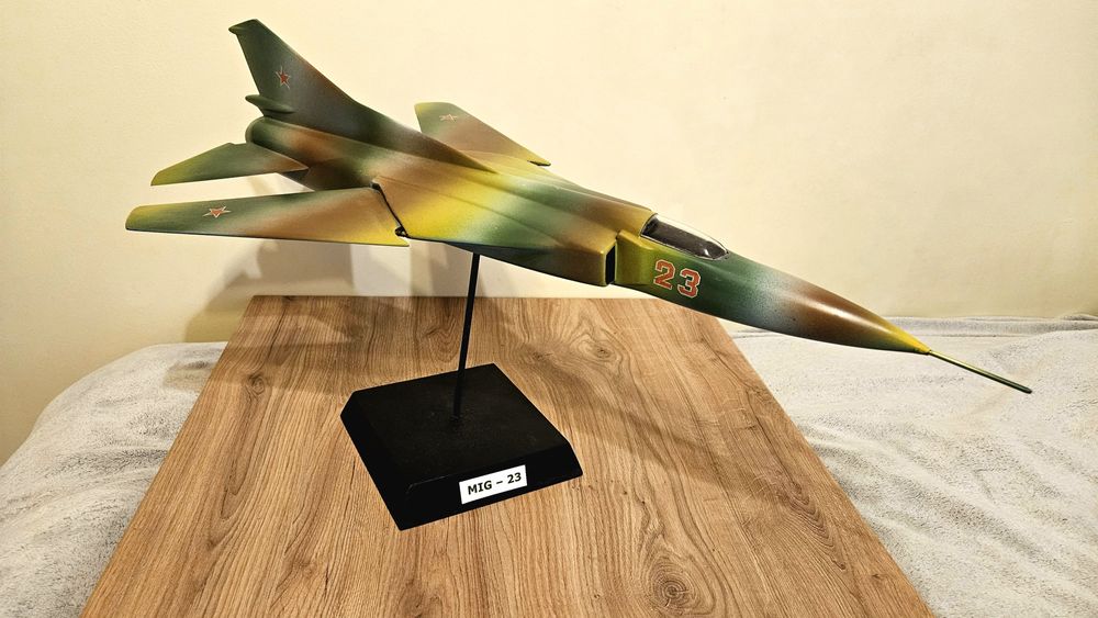 MIG-23 - Ręcznie wykonany model - UNIKAT
