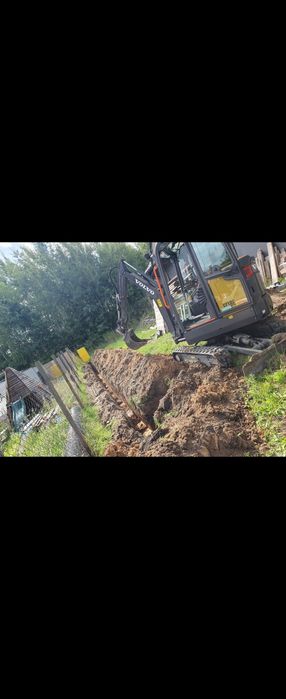 Uslugi koparko-ładowarką oraz minikoparką
