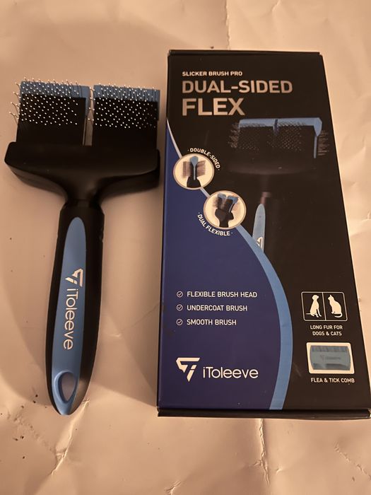 #Szczotka dla Psa#Dual-Side-FLEX#iTolleve Marka Top1#