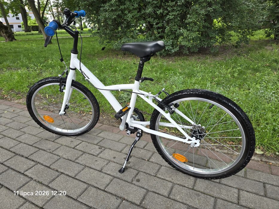 Rower Btwin 20 biały