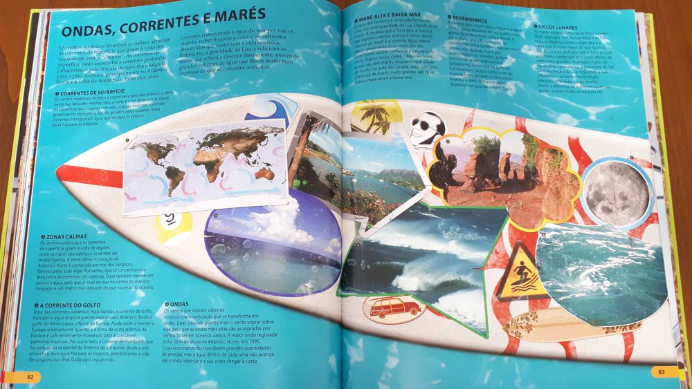 BAIXA DE PREÇO 9€  Livro "UAU Terra" !