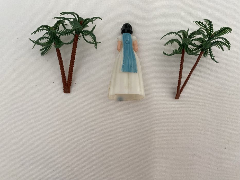 Decoração Bolo Branca de Neve e 7 Anões - anos 60