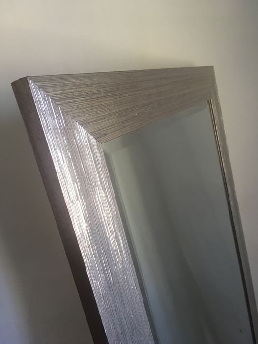 Espelho -  tipo cavalete - cinza prata64740282868097121