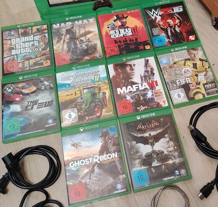 Zestaw 10 gier Xbox ONE series X