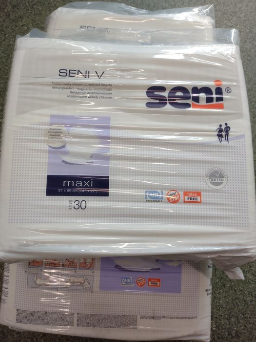 Pieluchy anatomiczne seni san V maxi