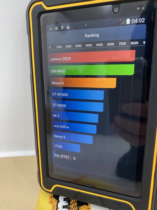 Tablet profissional prova de agua e choques, artigo NOVO EXPOSIÇAO