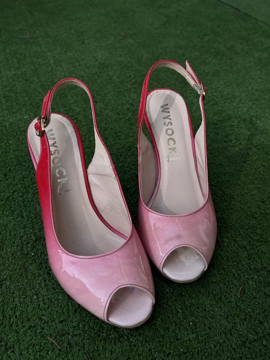 Szpilki różowe ombre r.37