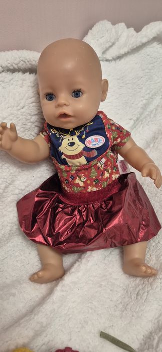 Baby Born lalka ubranka zestaw walizka oryginale