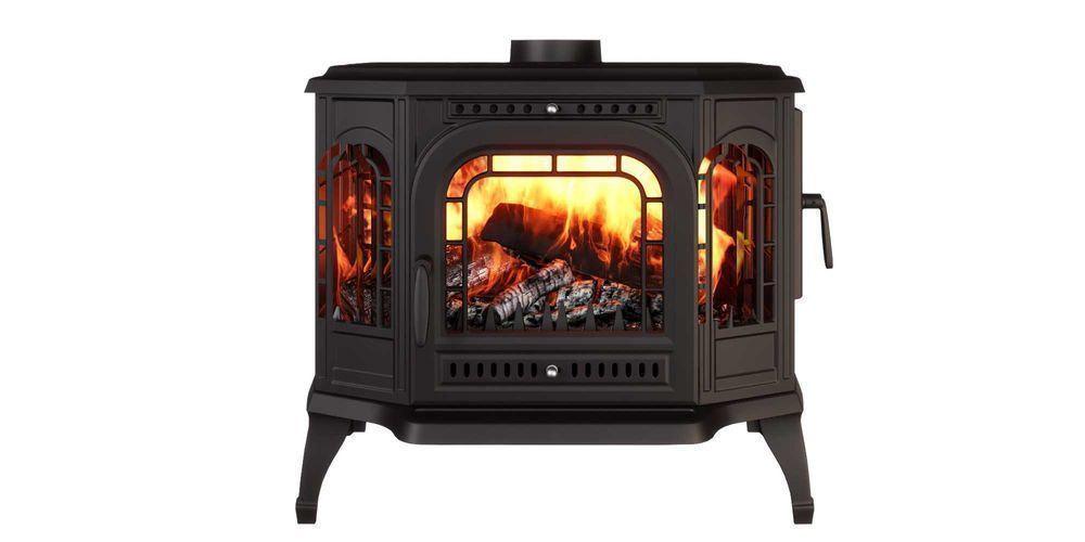 Piec wolnostojący żeliwny na drewno KAWMET P7 PB 10.5kW ECO