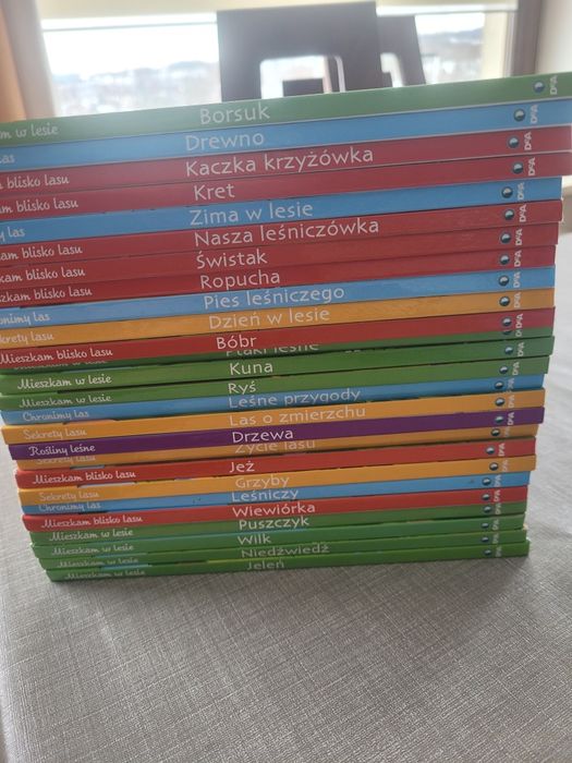 Zestaw książek DeAgostini Przyjaciele z lasu bawią i uczą