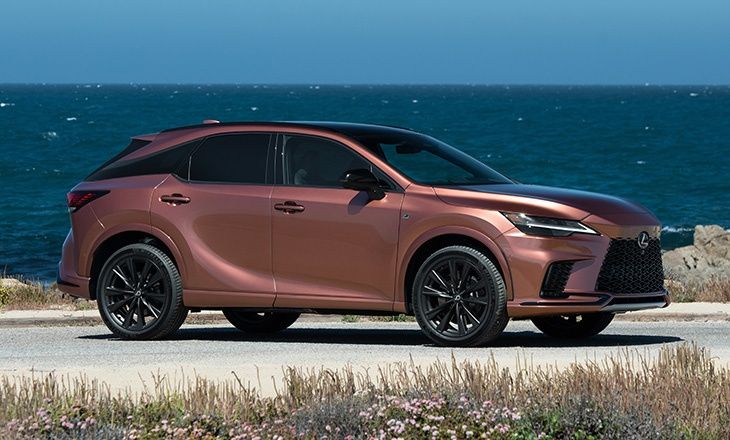 Luksusowe auto do ślubu Lexus Rx 500h f sport