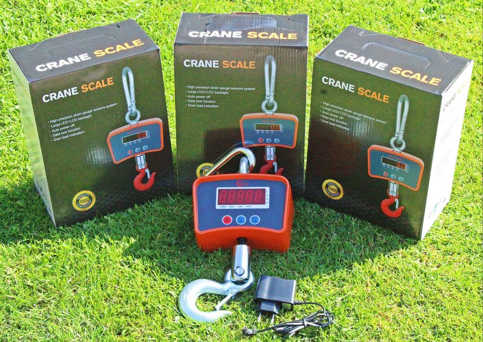 Wagi hakowe 1000kg Waga hakowa 1t elektroniczna Wysyłka