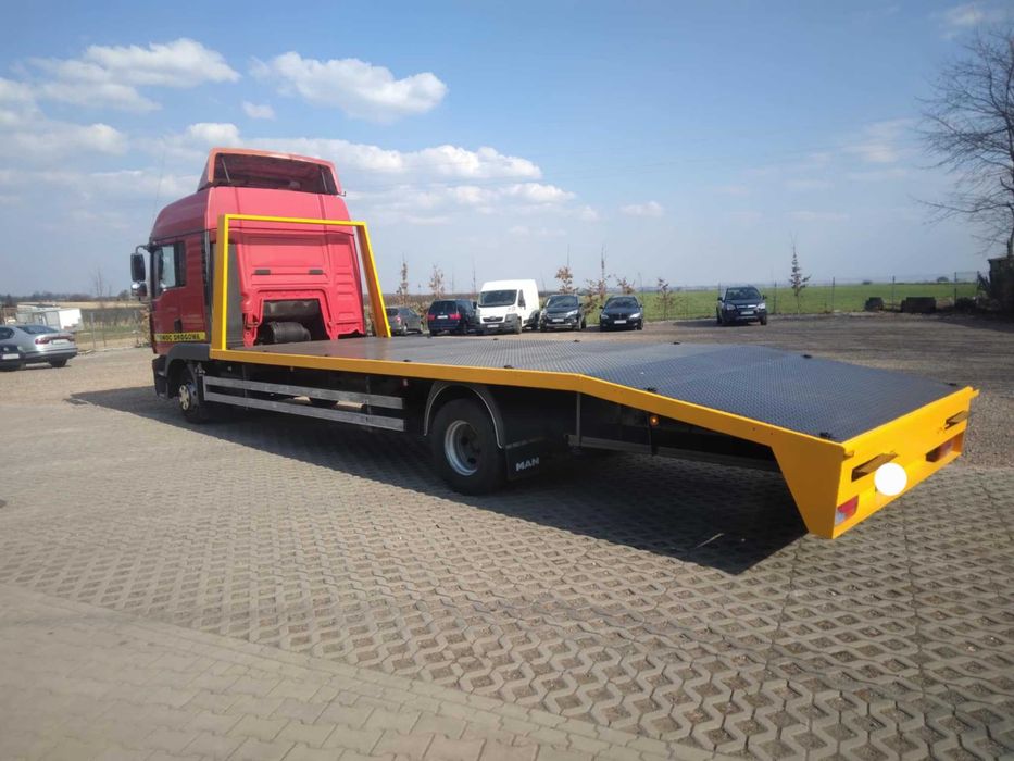 Nowa Zabudowa Laweta Autolaweta Pomoc Drogowa Najazd Man Mercedes Ateg