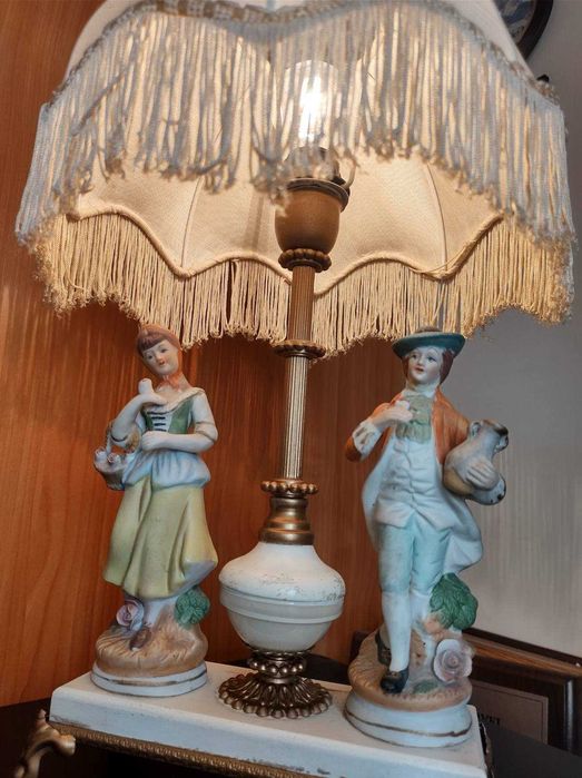 Статуэтка лампа светильник ночник фарфор Германия Румыния