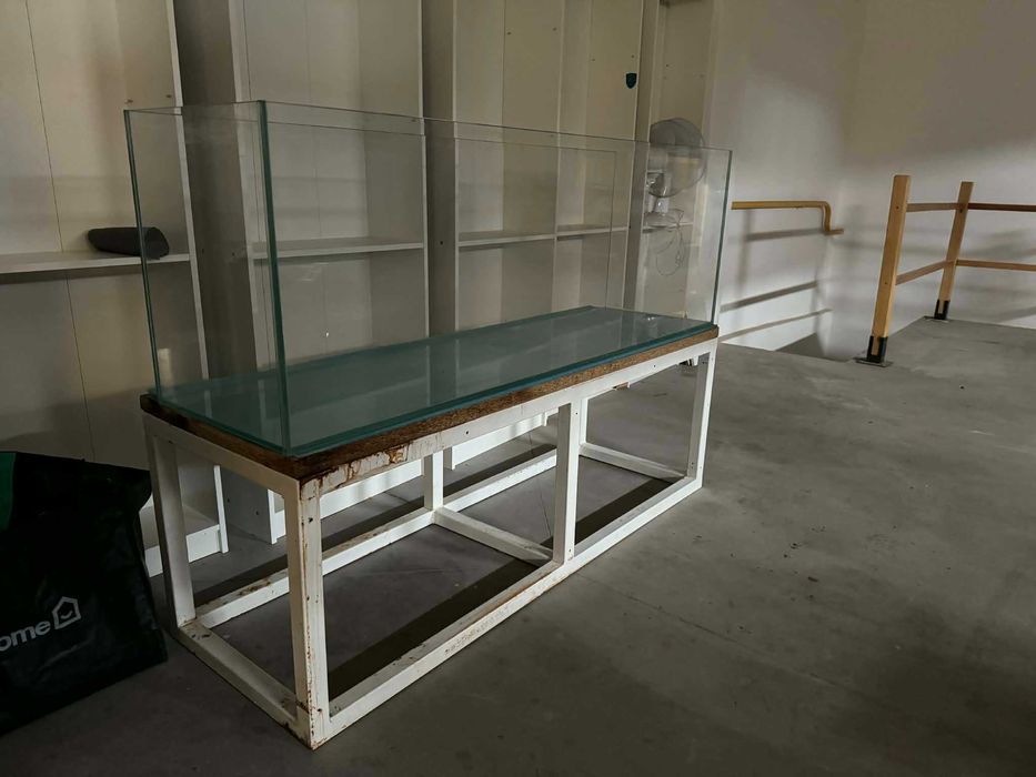 Akwarium full opti ze stelażem 150x40x50 , szyba 10 mm