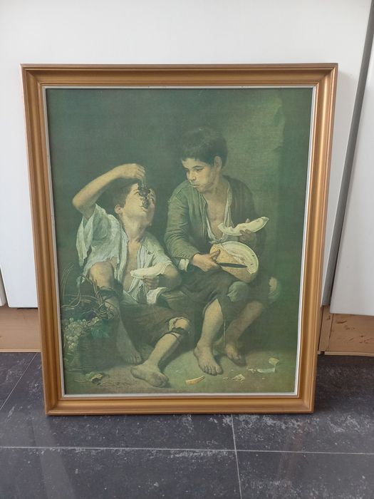 Quadro antigo para decoração
