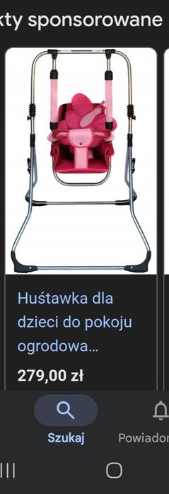 Huśtawka dla dzieci