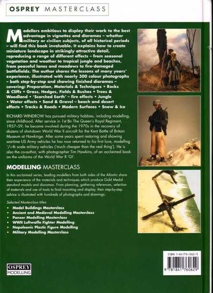 Livro modelismo de terreno (Osprey Masterclass)
