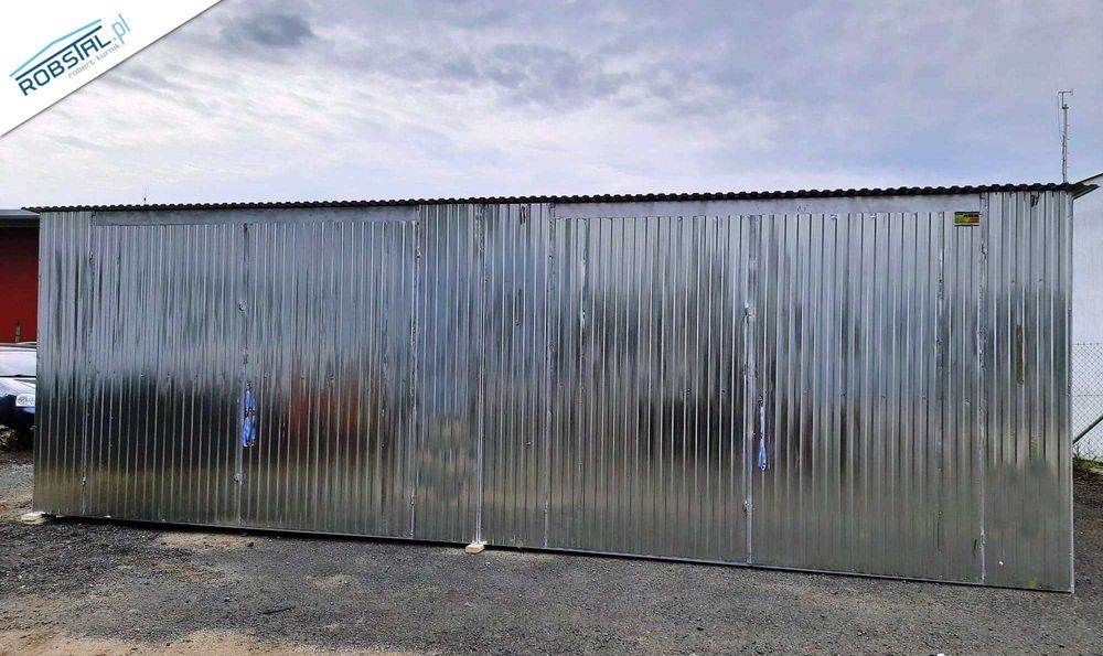 Nowoczesny Garaż Blaszany 8x6m OCYNK – Trwałość na Lata!