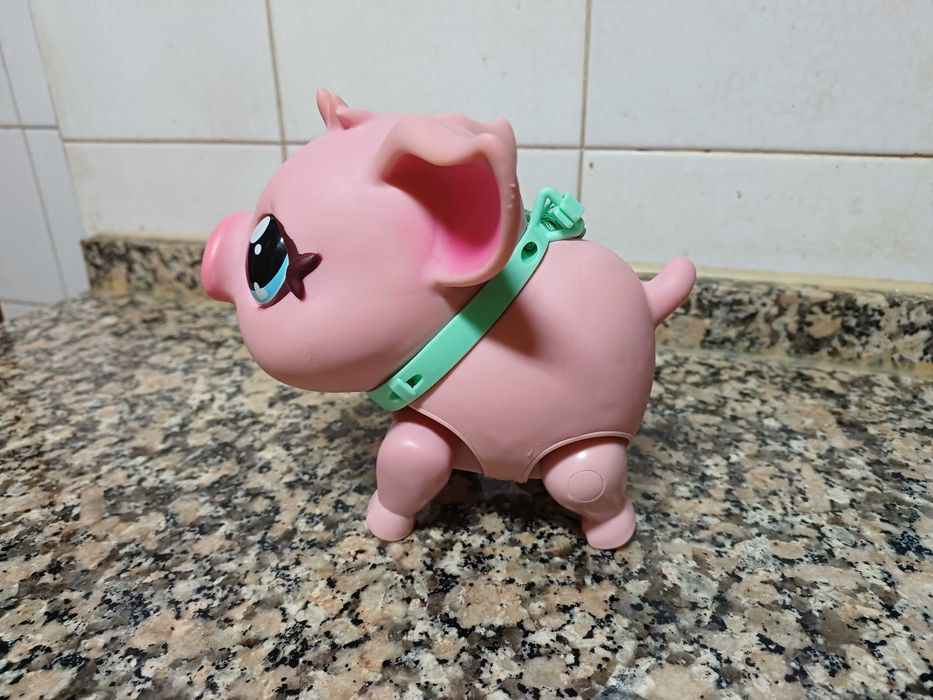 Peluche interativo my little pig pet