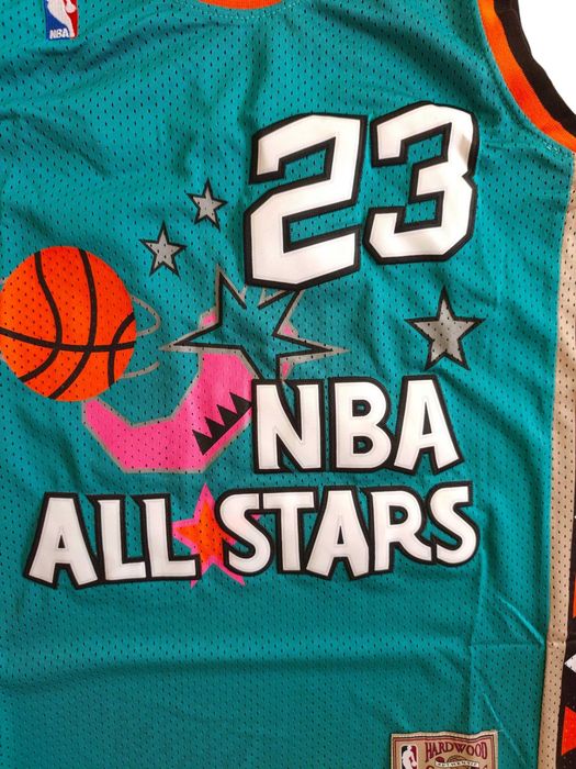 Michael Jordan NBA All Star jersey koszulka koszykarska L sportowa nowa mitchell ness