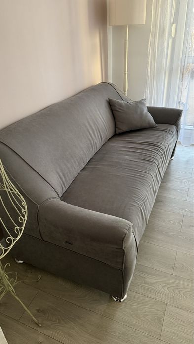Szara kanpa sofa 4 osobowa biłgoraj szara kanap