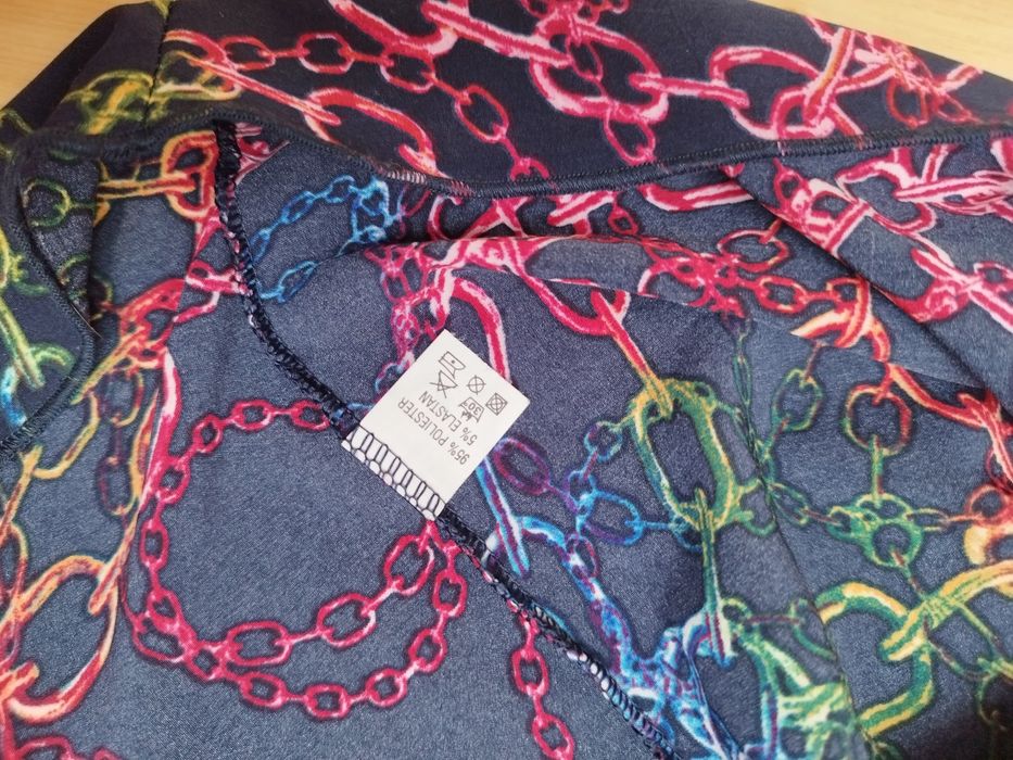 Śliczna sukienka w łańcuchy XL-3XL