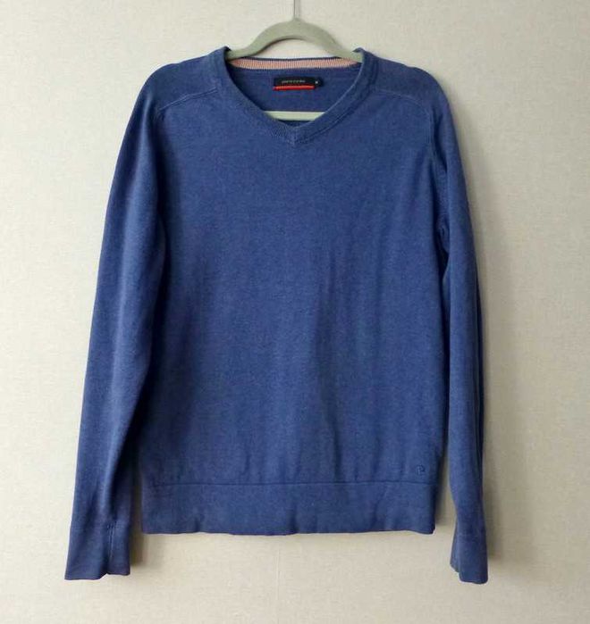 Pierre Cardin męski sweter w serek M