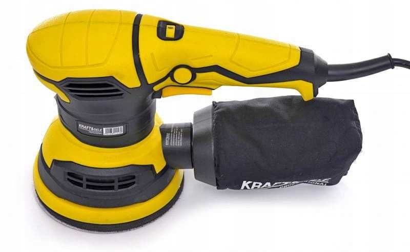Szlifierka Oscylacyjna Kraft&Dele 1200W Regulacja Obrotów 125mm NOWA