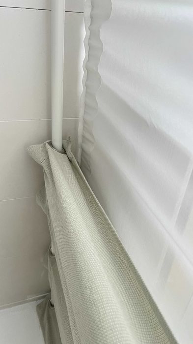 Conjunto de dois cortinados