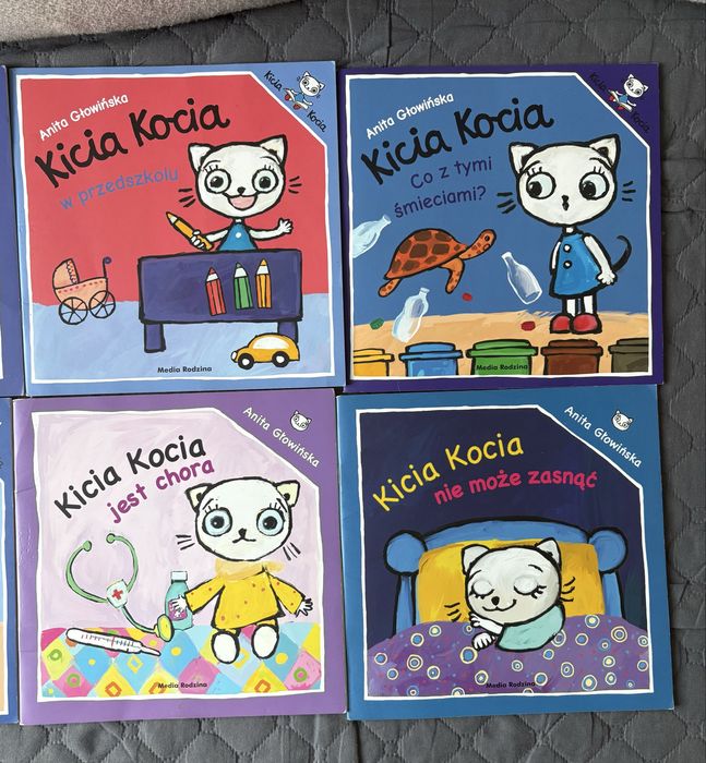 Kicia Kocia zestaw 8 książek