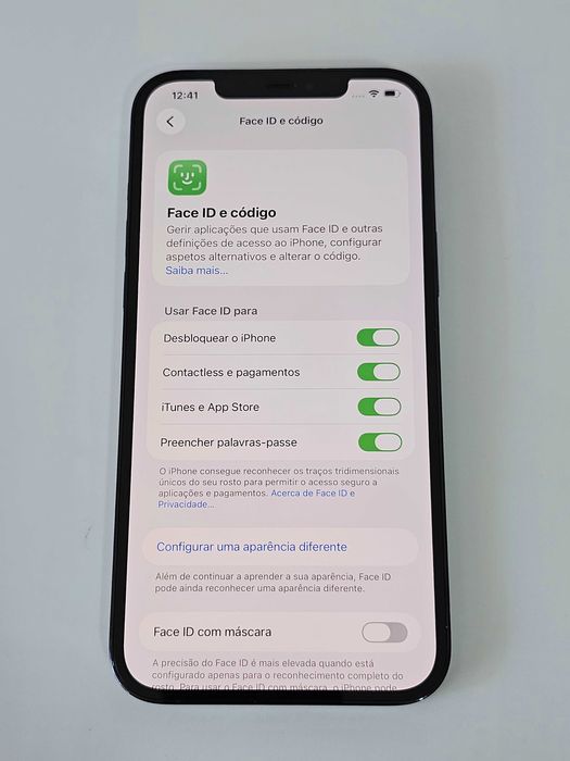 iPhone 12 Pro Max 256GB. Bateria 100%. Muito Bom.