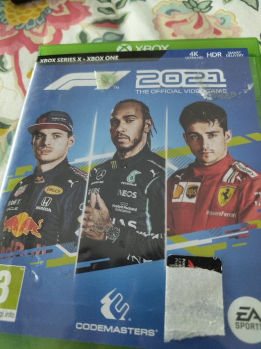 Jogo para Xbox da fórmula 1