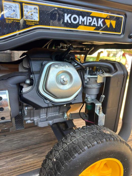 Gerador a Gasolina 8.5kW Kompak K9000E Strong AVR – Como Novo