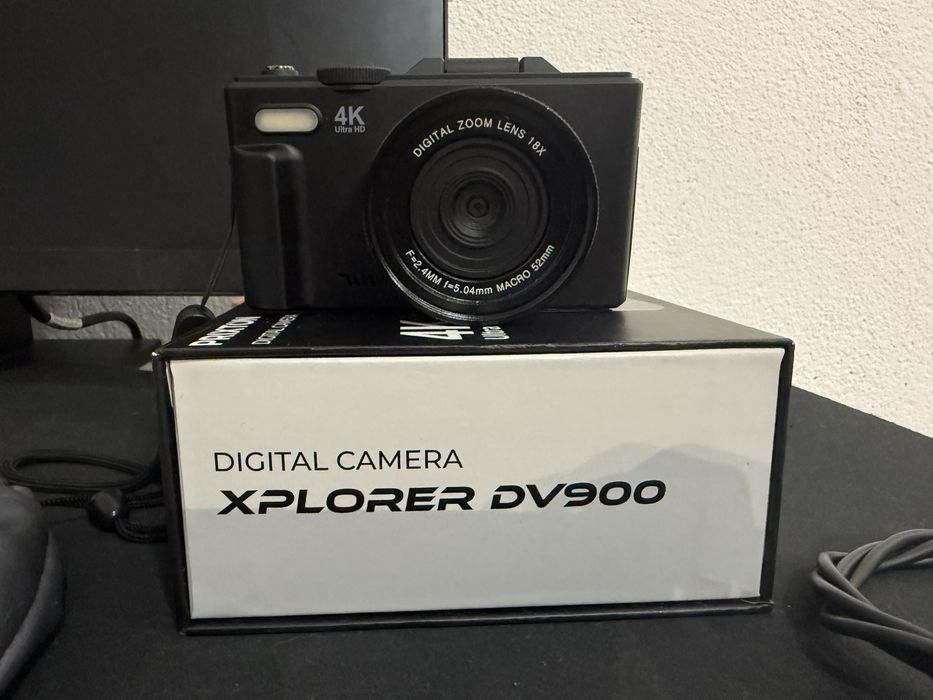 Camera digital prixton com cartao de memoria