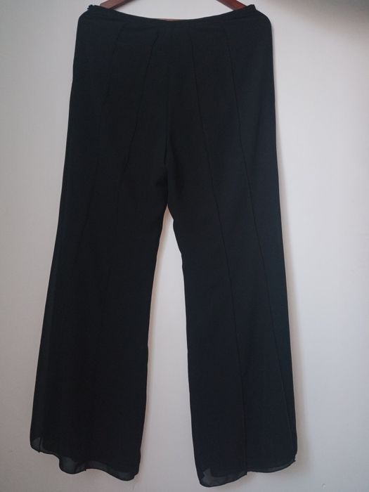 Spodnie damskie rozszerzane