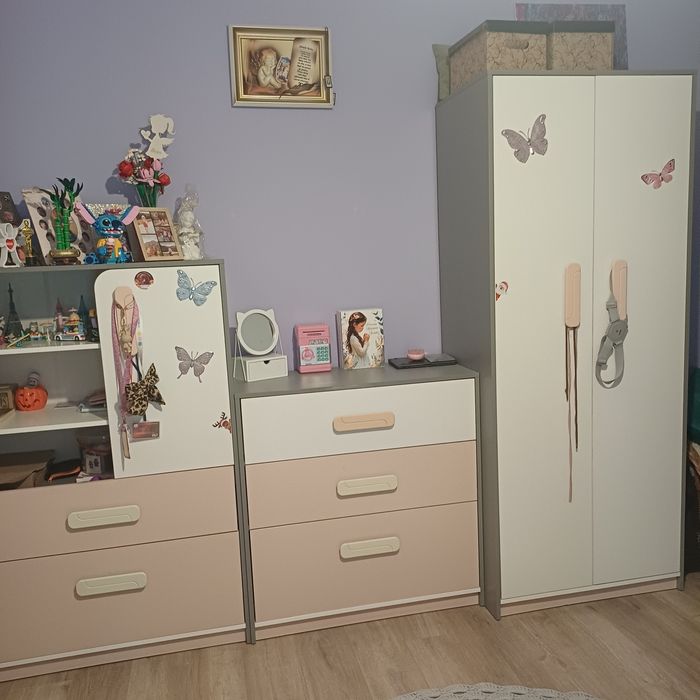 Meble do pokoju dla dziewczynki