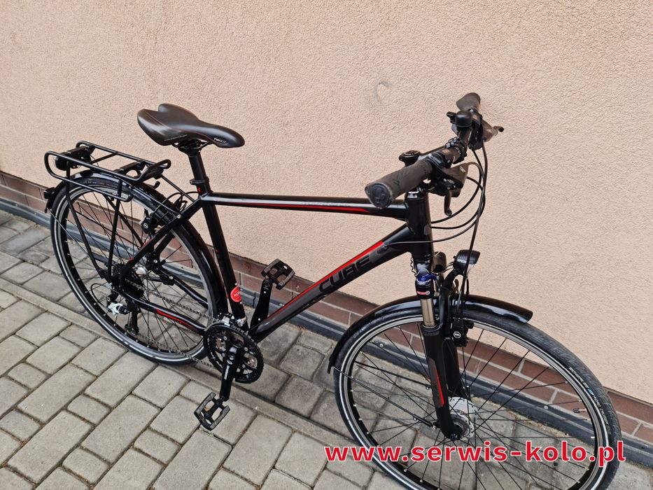 Rower męski trekkingowy CUBE koła 28 SHIMANO DEORE XT aluminium rabat polecam WYSYŁKA