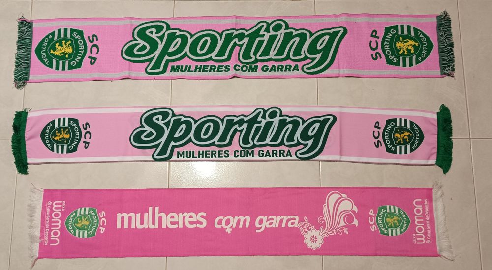 3 cachecois do Sporting