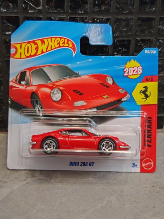 Hot wheels Ferrari Dino 206 GT