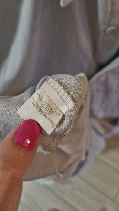 Koszula męska szara  L